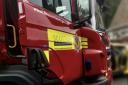 The Scottish Fire and Rescue Service extinguished a truck in Ayr