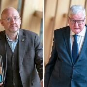 Patrick Harvie accused Fergus Ewing of pushing the SNP to be more right-wing