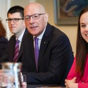 John Swinney chaired his first Cabinet meeting as FM this week