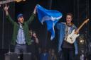 Sam Fender arrives at TRNSMT with a saltire flag and has crowd singing 'f**k the Tories'
