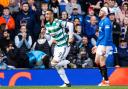 Celtic's Adam Idah celebrates