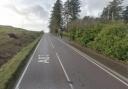 The crash occurred on the A83