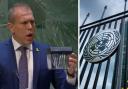 The Israeli ambassador shredded the UN convention in front of the general assembly