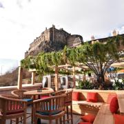 The Cold Town House in Edinburgh was the Scottish pub said to have one the 'most beautiful' beer gardens in the UK