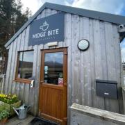 The cafe is located on Scotland's iconic NC500 route