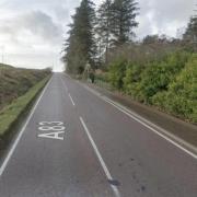 The crash occurred on the A83