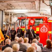 A new plaque has been unveiled to commemorate a firefighter who died while tackling a Highland blaze
