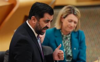 Humza Yousaf took Anas Sarwar to task on his party's choice to abstain in a key vote for Waspi women