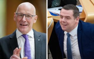 Douglas Ross has urged John Swinney to abandon independence in a bizarre letter to the veteran MSP