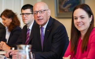 John Swinney chaired his first Cabinet meeting as FM this week