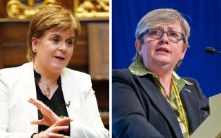 Former first minister Nicola Sturgeon (left) and SNP MP Joanna Cherry