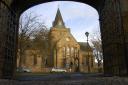 Dornoch Cathedral in Dornoch, Scottish Highlands.....Photograph By Colin Mearns.  November 2004..STOCK PHOTOGRAPH...