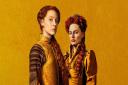 Saoirse Ronan, left, and Margot Robbie in the new Mary Queen of Scots film