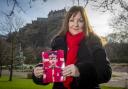 Theresa Davidson, from Glenrothes, whose husband Lance Sergeant Clark Mitchell was killed on the day of the Argentine surrender, joined the charities to lay a wreath at the Falklands Memorial Garden in Princes Street Gardens, Edinburgh