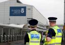 Flights were suspended for a short period of time at Glasgow Airport