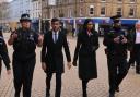 Rishi Sunak and Suella Braverman were heckled on a visit to Chelmsford, Essex today over their controversial immigration plans