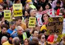 This is the first anti-monarchy protest in London since the multiple arrests made at the coronation in May
