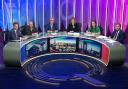The Question Time panel from the broadcast in Glasgow on Thursday, February 1