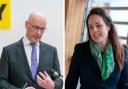 John Swinney has offered Kate Forbes a senior position as he launched his leadership bid