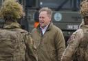 Defence Secretary Grant Shapps said protests outside arms factories were misguided