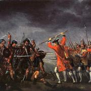 The Battle of Culloden by David Morier in 1746