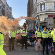 Extinction Rebellion protestors in London; who could be targetted by the laws in the Bill in the future