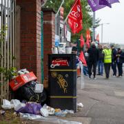 Local government workers have been striking across Scotland, with Edinburgh among the worst affected