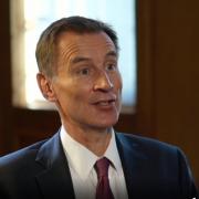 Jeremy Hunt said he will be asking every government department to find further efficiency savings