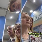 Wiktoria Jedroszkowiak confronted Nicola Sturgeon - over a reserved issue