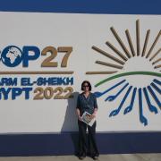 Kirstie Shirra was in the Green Zone at COP27 – which was a world away from Glasgow’s counterpart last year