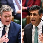 Labour leader Keir Starmer (left) and Prime Minister Rishi Sunak are playing 'pass the crap parcel'