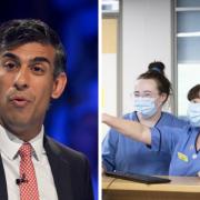 Rishi Sunak has insisted he can 'get to grips' with the crisis facing the NHS