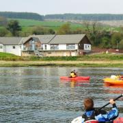 Kayakers will join a peaceful march from the water to the Arran Outdoor Education Centre