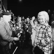 Winnie Ewing was re-elected in 1974 as SNP won one-third of Scottish seats