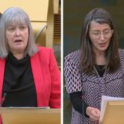 Rhoda Grant, Labour, and Arianne Burgess, Greens, clashed over HPMAs during a members debate