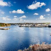 File photograph of Stornoway, the largest town in the Outer Hebrides