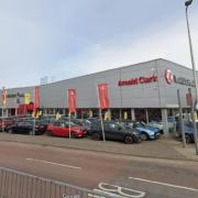 Arnold Clark has closed one of its showrooms in Dundee