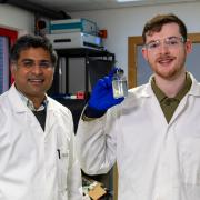 Dr Sudhagar Pitchaimuthu and phD student Michael Walsh who are part of a team