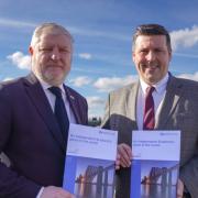 Angus Robertson and Minister for Independence Jamie Hepburn launch paper 11 in the Building a New Scotland series