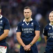 Hollie Davidson became the first woman to be an assistant referee in the men's Six Nations when England played Wales at Twickenham
