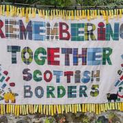 The commemorative tartan had more than 700 contributors and incorporates numerous aspects of the Borders