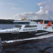 Pictured: An artist's impression of the finished ferry