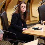 EDINBURGH, SCOTLAND - APRIL 30: Kate Forbes MSP attends Scottish Parliament on April 30, 2024 in Edinburgh, Scotland. Humza Yousaf resigned from Office yesterday ahead of a confidence vote he was expected to lose after the coalition with The Scottish