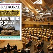 The National's arms series is set to be recognised in the Scottish Parliament