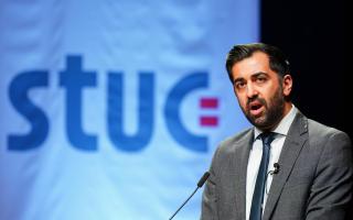 The First Minister gave a speech at the STUC annual congress in Dundee on Tuesday