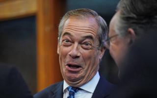 Nigel Farage during the launch of the Popular Conservatism movement at the Emmanuel Centre in central London