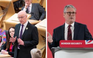 John Swinney has urged Keir Starmer to work with him to end child poverty