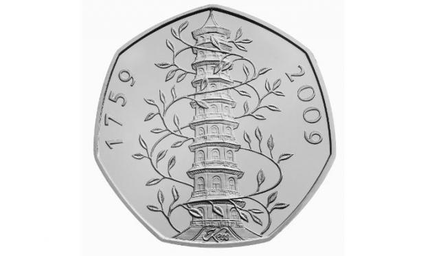 The National: The Kew Gardens 50p which was released in 2009 to celebrate the 250th Anniversary of the Royal Botanic Gardens.