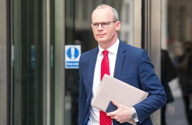 Simon Coveney said ‘the facts don’t change around Brexit’