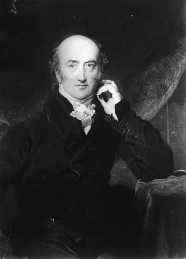 British statesman George Canning, who holds the record as the shortest serving British Prime Minister. Photograph: Hulton Archive